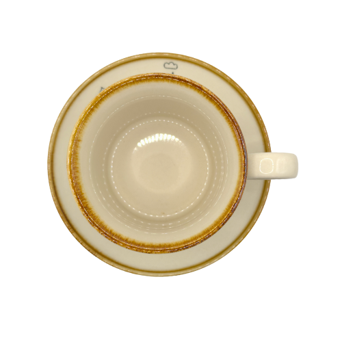 Koffiekop met kattentekeningen