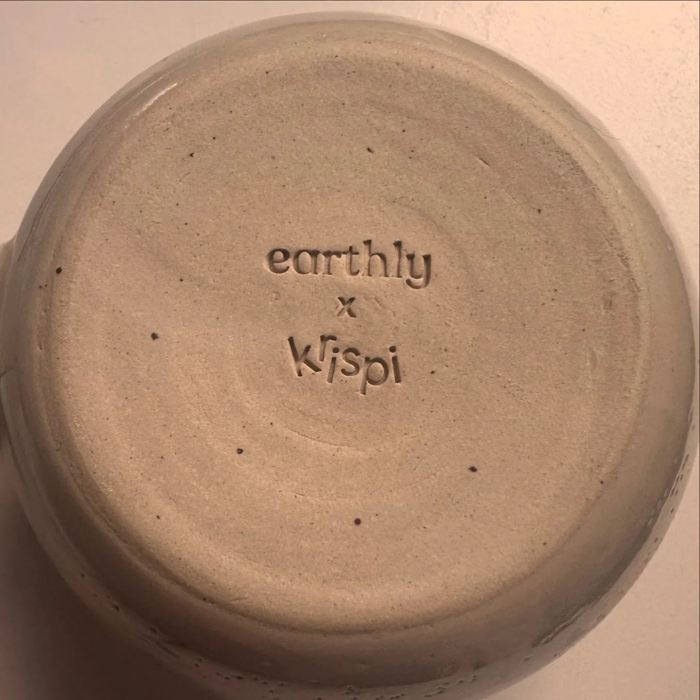 Handgemaakte keramische mok by Krispi