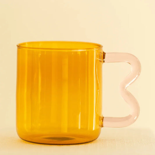 Trendy gekleurde theeglazen