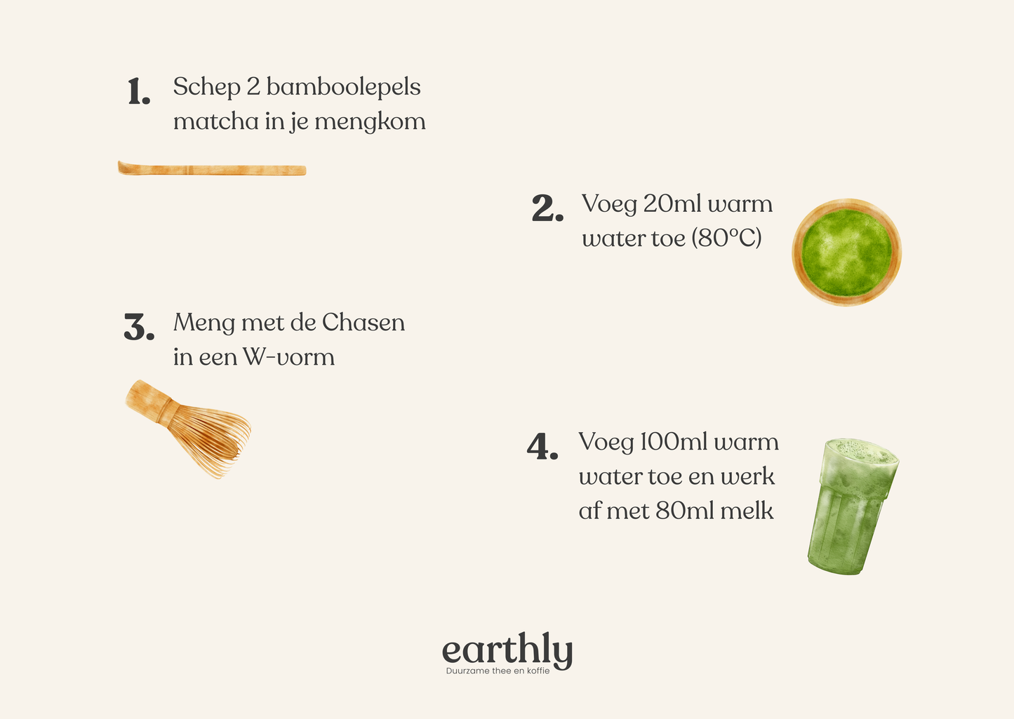 Matcha complete set met Maré bowl