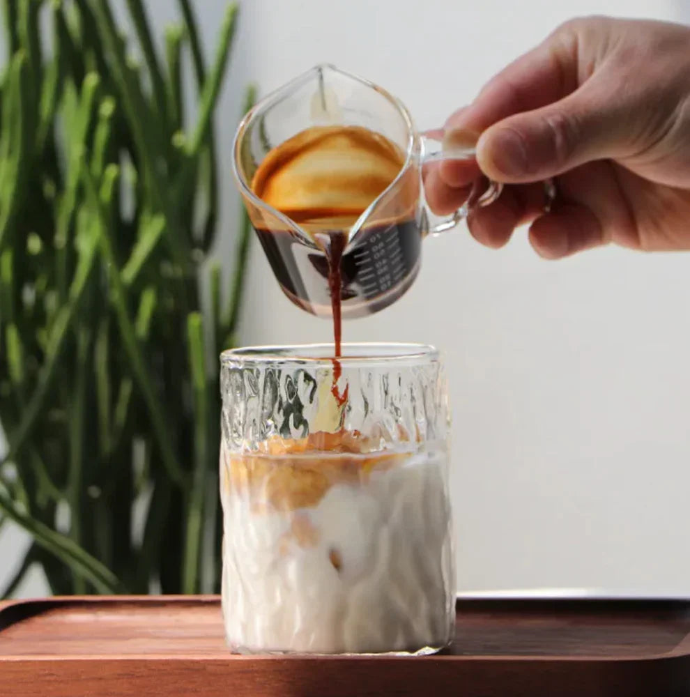 Theeglas iced koffie