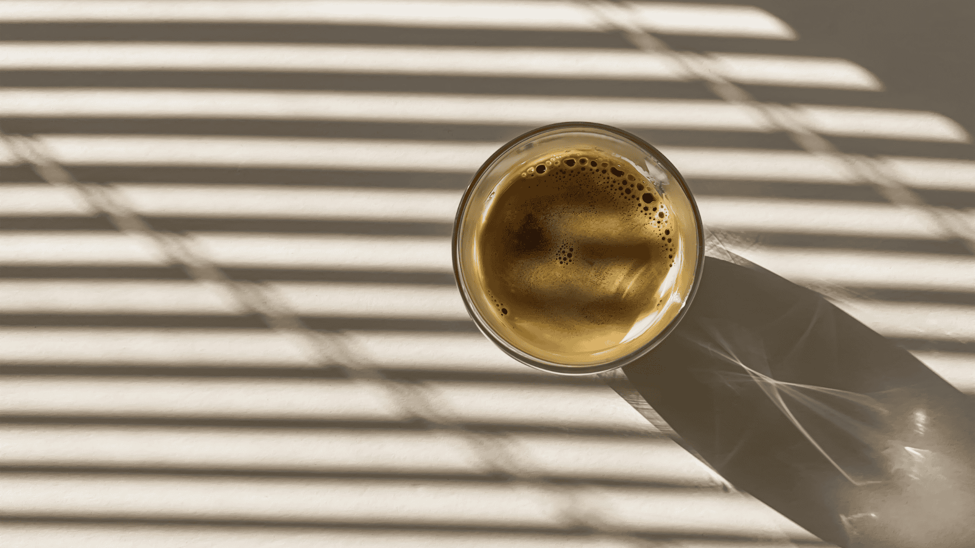Koffie in de zon