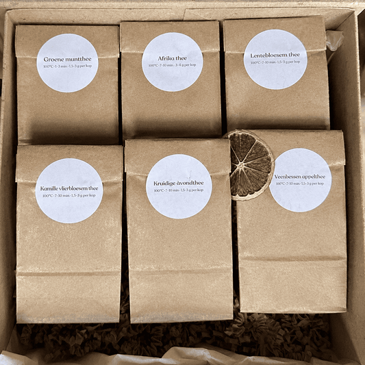 Proefpakket thee cafeïnevrij