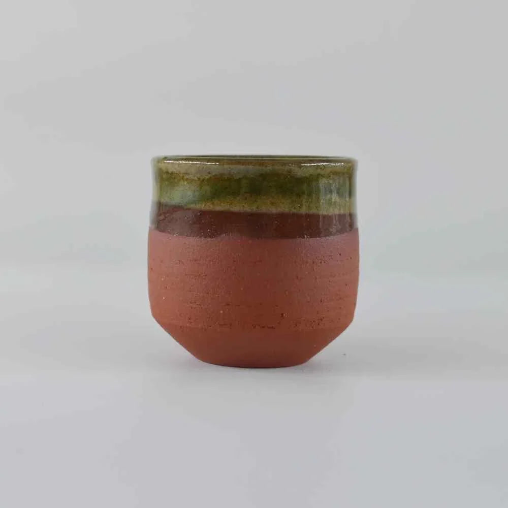 handgemaakte espressotas groen